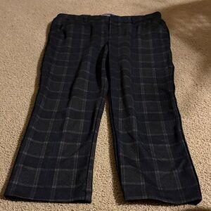 Democracy Woman’s Dark Plaid Dress Pants